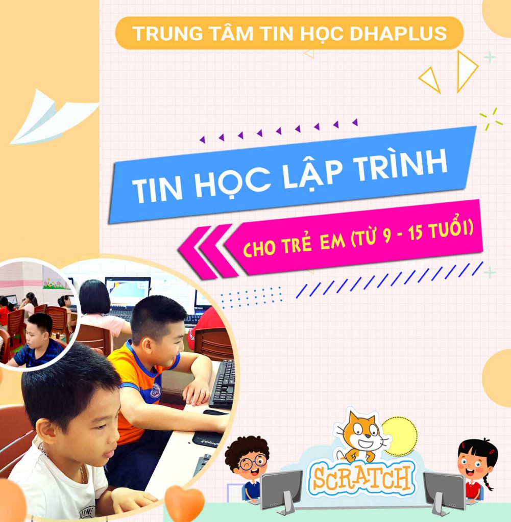 Tin học lập trình cho trẻ em tại Thái Nguyên